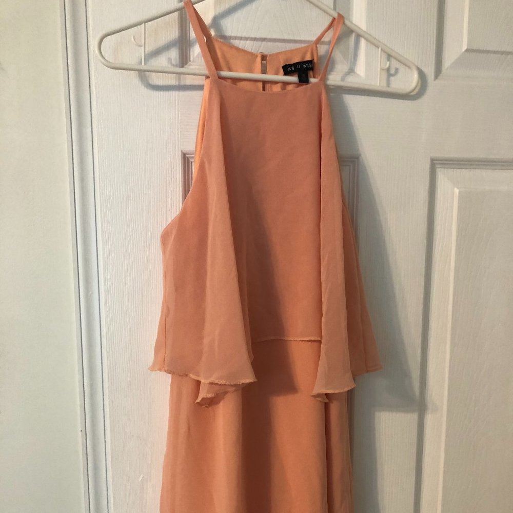 Peach Dress